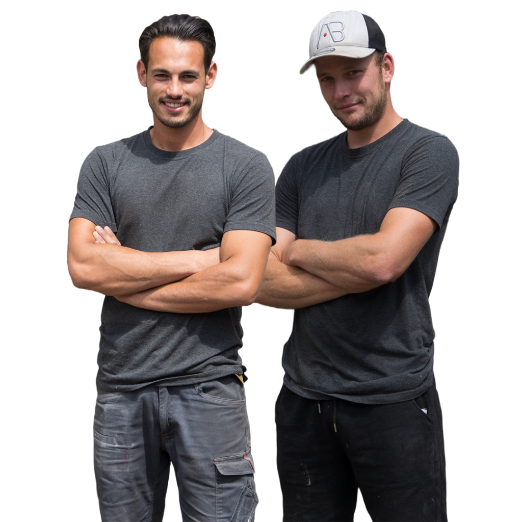 Ludo en Fabian van Hoveniersbedrijf WEKO