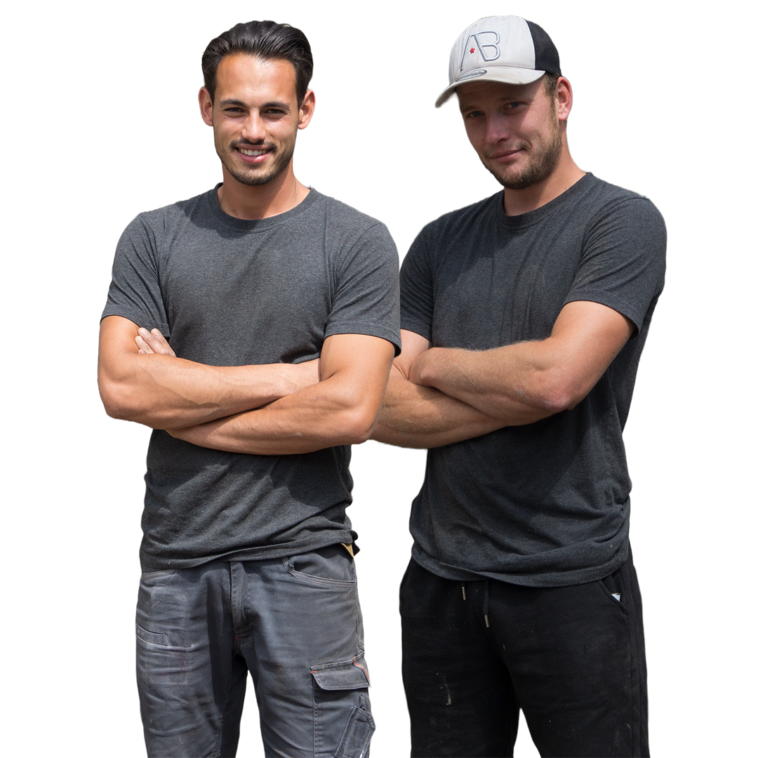 Ludo en Fabian van Hoveniersbedrijf WEKO